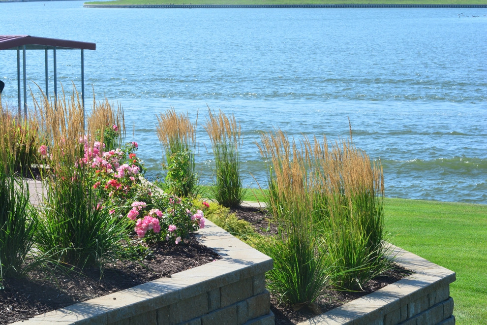 Rustic Mountain Stream into Lakeside Patio by Breaking Ground - Photo 7