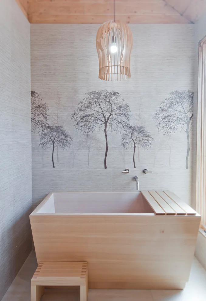 Bali-Inspired Spa Bathroom at Venice Beach by Concept Renovations, Inc. - Photo 40