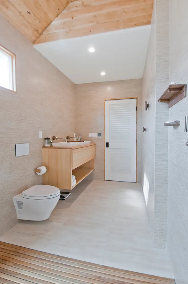 Bali-Inspired Spa Bathroom at Venice Beach by Concept Renovations, Inc. - Photo 39