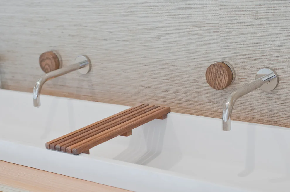 Bali-Inspired Spa Bathroom at Venice Beach by Concept Renovations, Inc. - Photo 21
