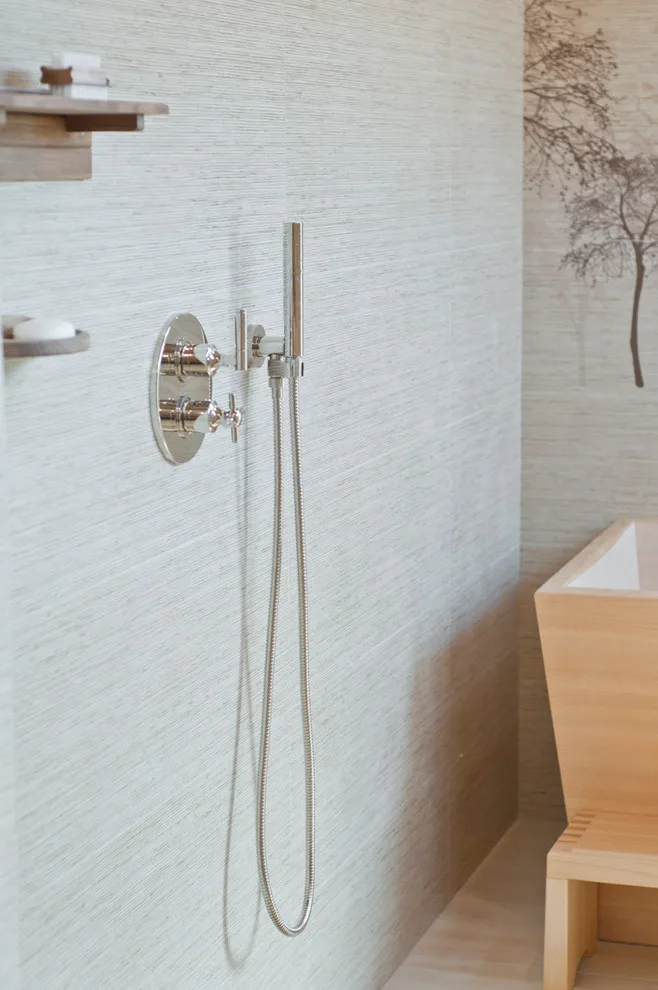 Bali-Inspired Spa Bathroom at Venice Beach by Concept Renovations, Inc. - Photo 48