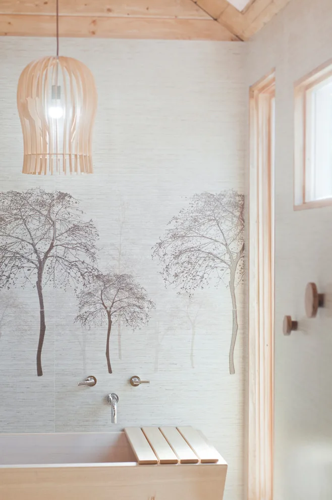 Bali-Inspired Spa Bathroom at Venice Beach by Concept Renovations, Inc. - Photo 2