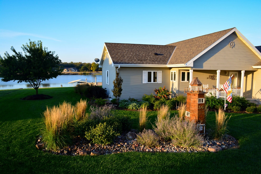 Lakeside Rustic Landscape by Breaking Ground - Photo 51