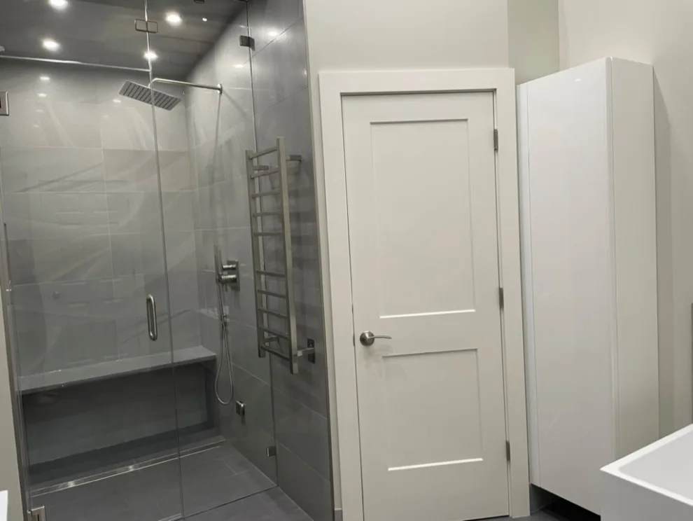 Ultra-Modern Master Bathroom by Custom Professional Remodeling, Inc - Photo 6