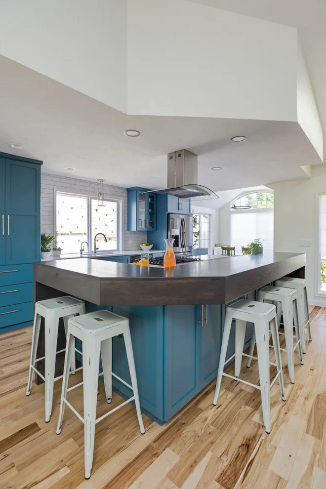 Lively Azure Kitchen by Powell Construction - Photo 13