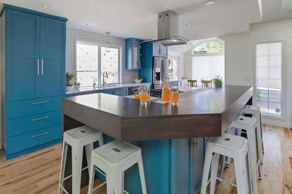Lively Azure Kitchen by Powell Construction - Photo 10