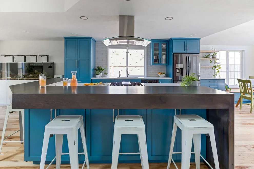 Lively Azure Kitchen by Powell Construction - Photo 5