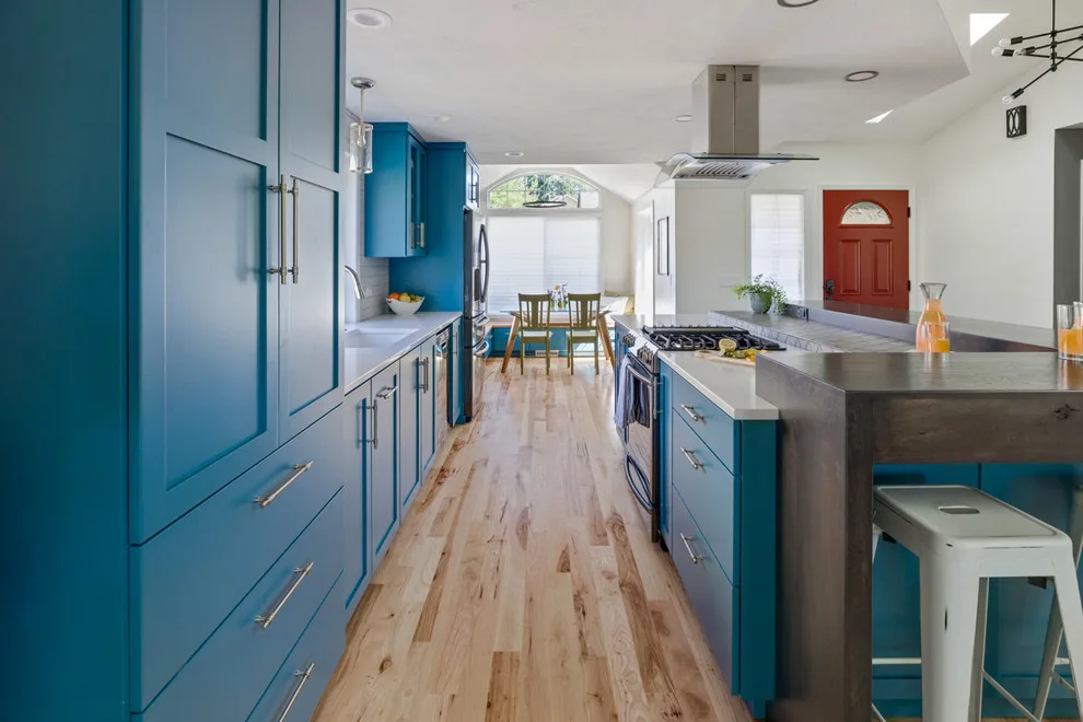 Lively Azure Kitchen by Powell Construction - Photo 12