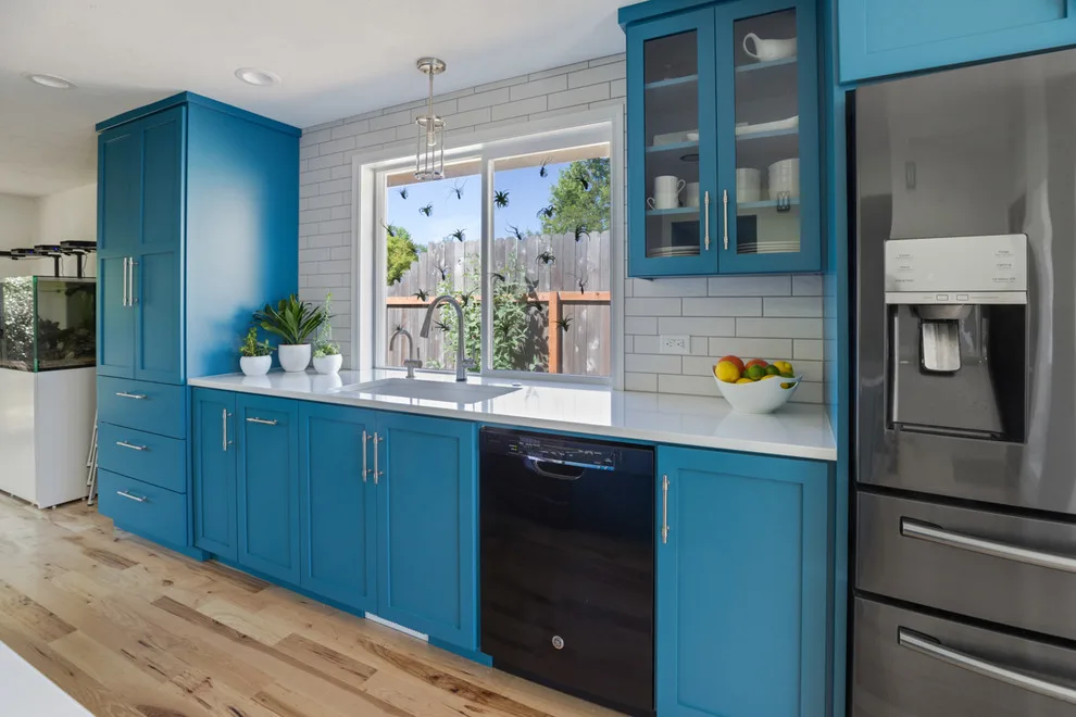 Lively Azure Kitchen by Powell Construction - Photo 6