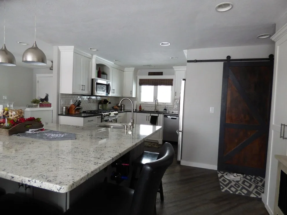 Lively White Kitchen Renovation by Millennial Inc - Photo 3