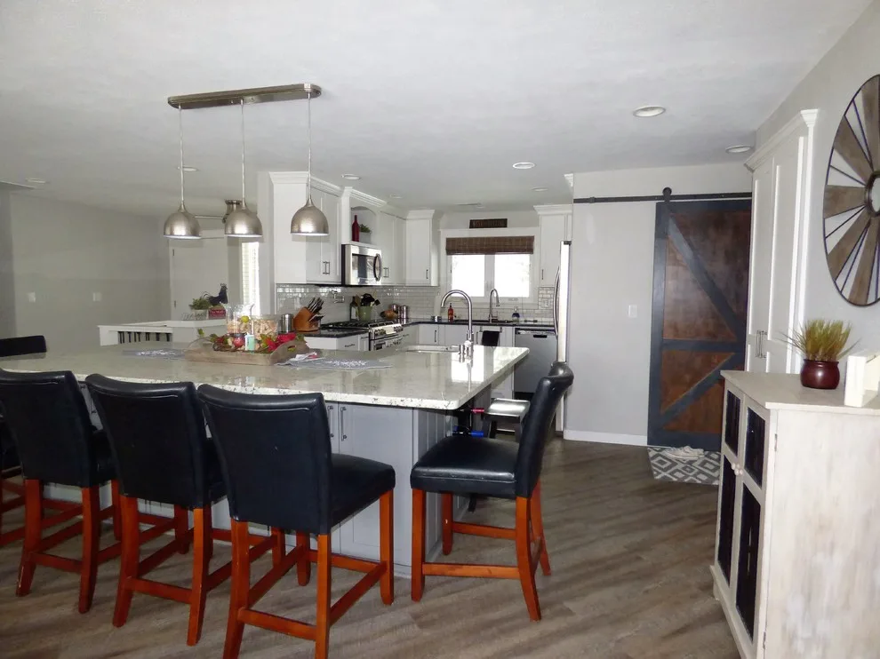 Lively White Kitchen Renovation by Millennial Inc - Photo 2