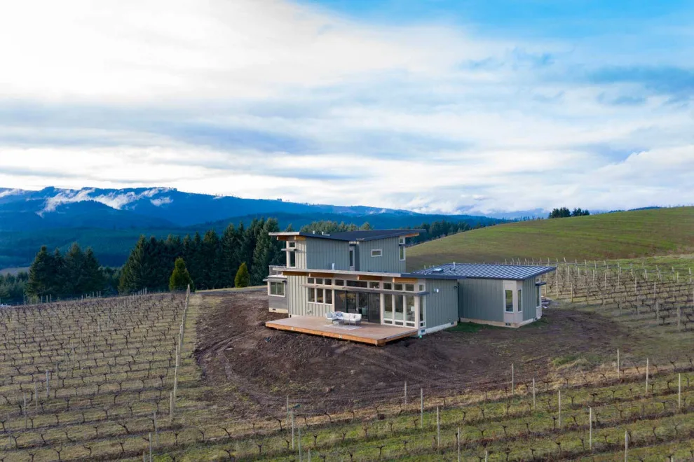 Vineyard Perspectives | Custom Residence in Forest Grove by Mountainwood Homes - Photo 3