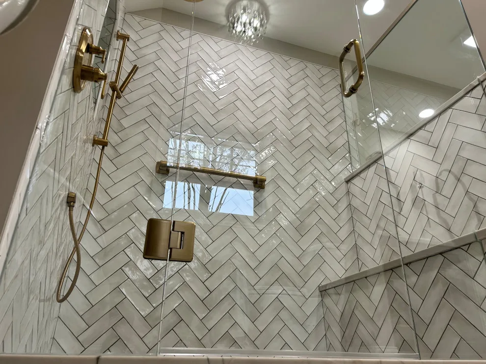 Retro Elegant Restroom by Tmc Construction Services INC - Photo 8