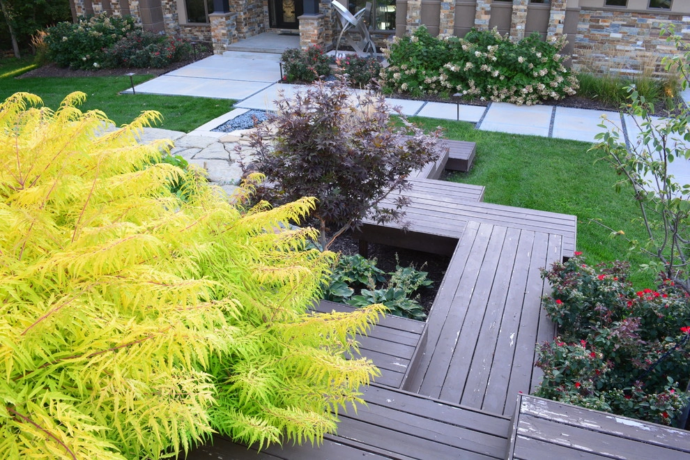 Modern Hillside Entry and Sculpture Garden by Breaking Ground - Photo 49