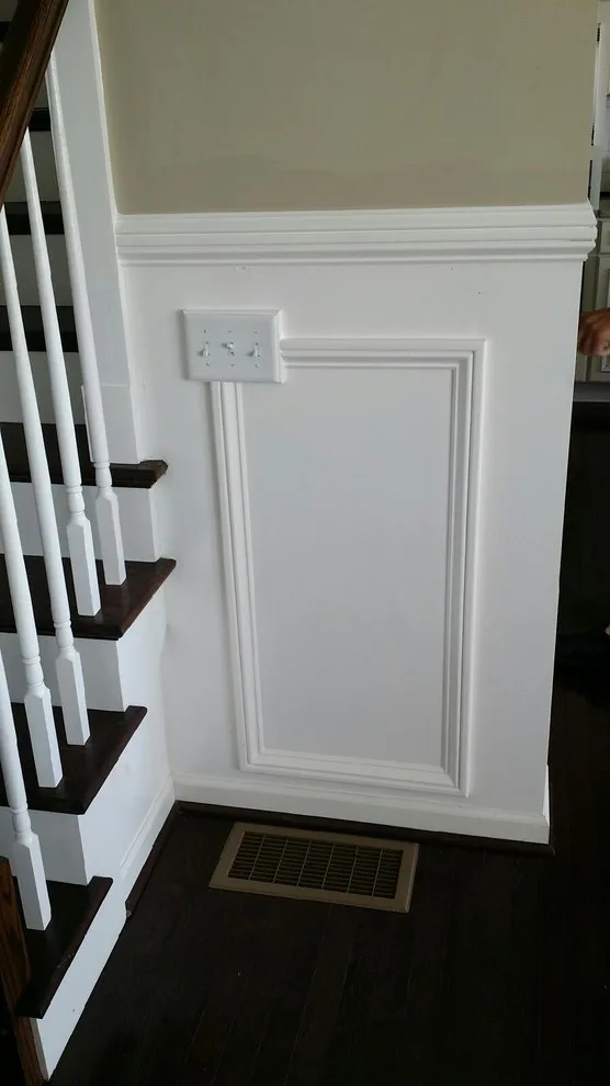 Wainscoting and custom moldings - multiple projects by Straight Edge Construction Group - Photo 15