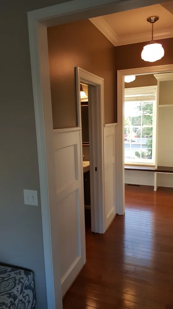 Wainscoting and custom moldings - multiple projects by Straight Edge Construction Group - Photo 11