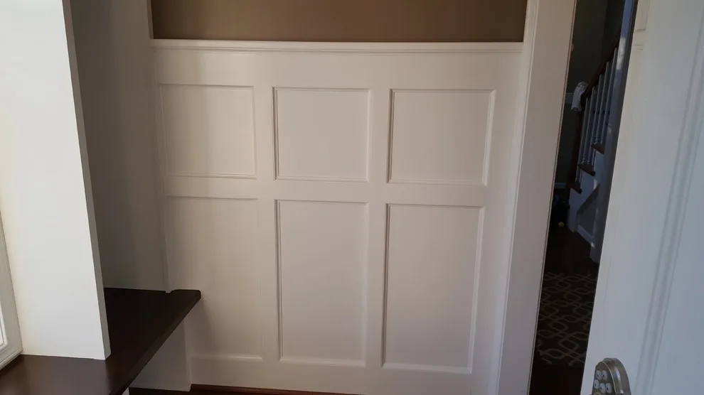 Wainscoting and custom moldings - multiple projects by Straight Edge Construction Group - Photo 2