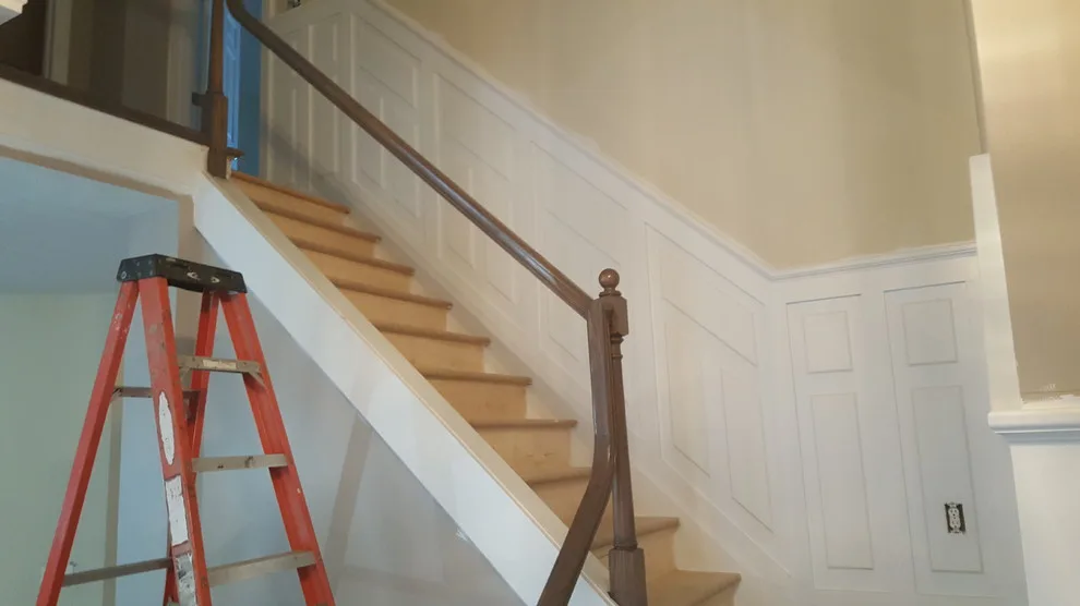 Wainscoting and custom moldings - multiple projects by Straight Edge Construction Group - Photo 8