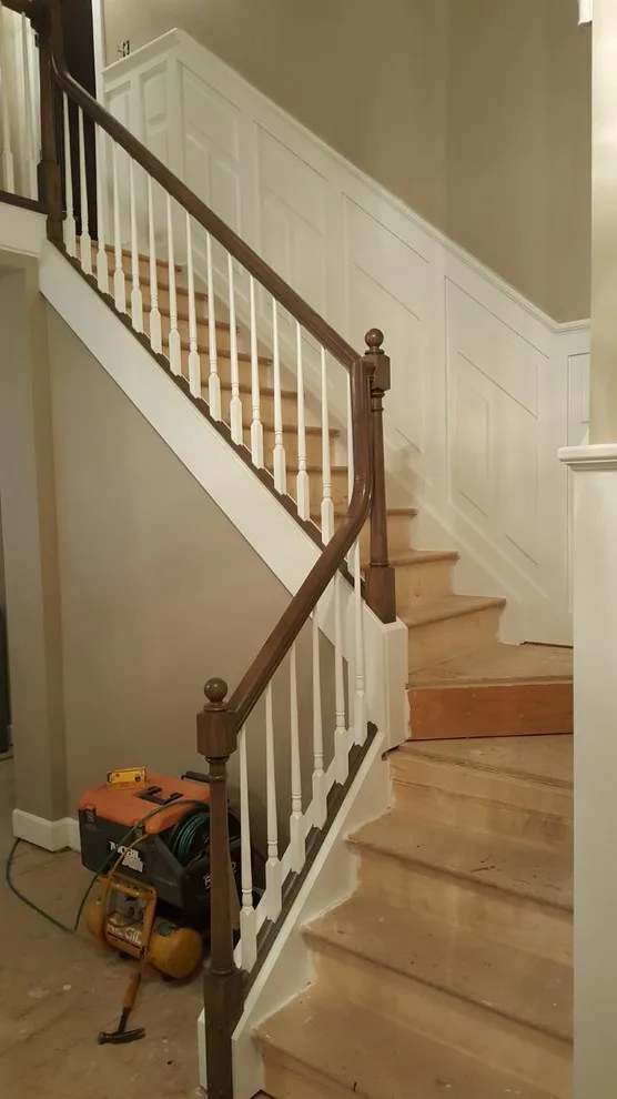 Wainscoting and custom moldings - multiple projects by Straight Edge Construction Group - Photo 19