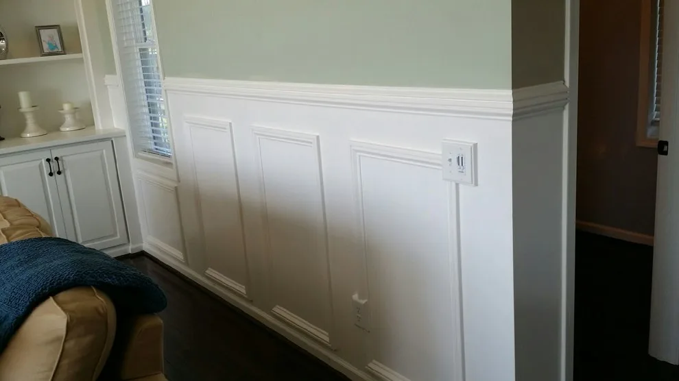 Wainscoting and custom moldings - multiple projects by Straight Edge Construction Group - Photo 4