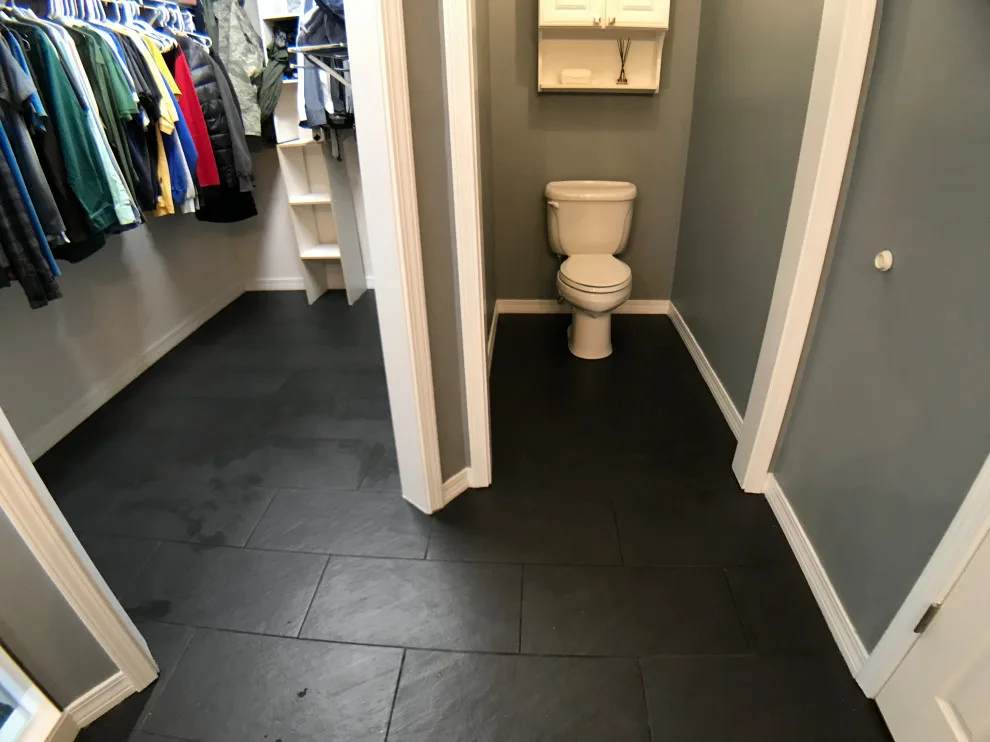 Shower Installation in Master Bathroom Flooring by Emerald Coast Premier Renovations, Inc. - Photo 5