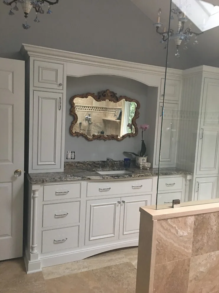 Traditional Master Bathroom with Walk-in Shower by AGDesigns - State Of The Art Kitchens & Baths - Photo 4