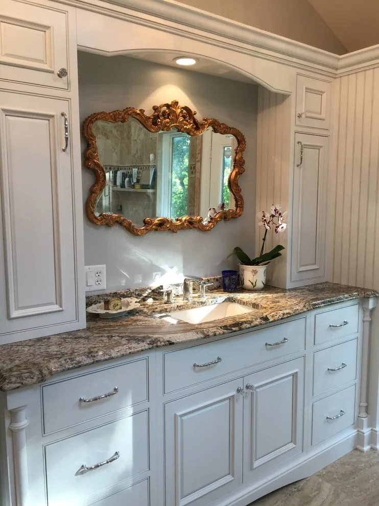 Traditional Master Bathroom with Walk-in Shower by AGDesigns - State Of The Art Kitchens & Baths - Photo 6