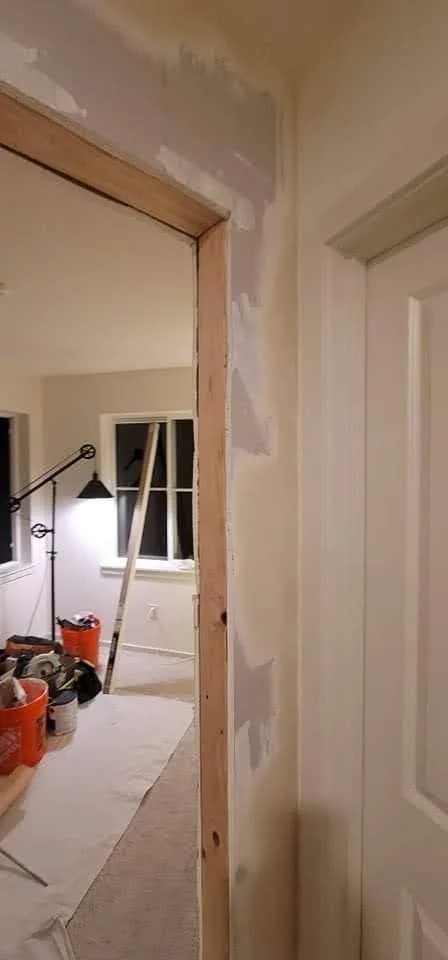 Wall Construction and Door Setup by Handyman Rescue Team - Photo 14