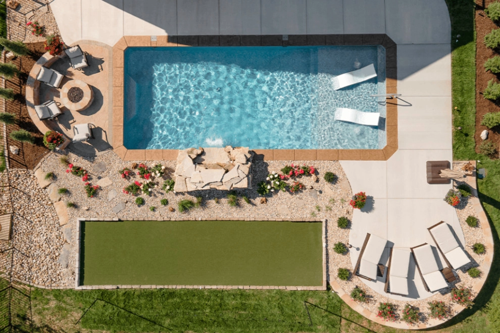 Backyard Bocce and Poolscape by Elevate Outdoor - Photo 8