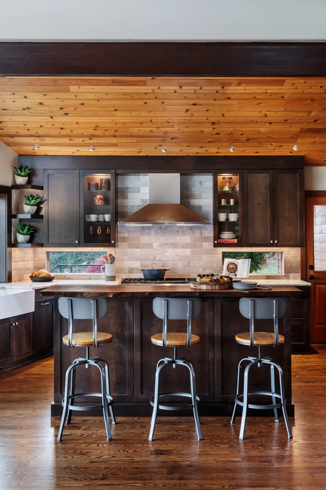 Cozy Industrial | Cornelius Kitchen Renovation by Mountainwood Homes - Photo 3