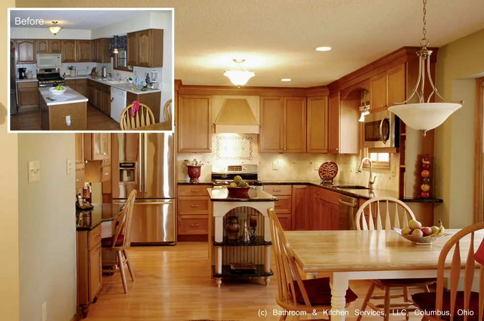 Cozy Transitional Kitchen by Bathroom And Kitchen Services, LLC - Photo 2
