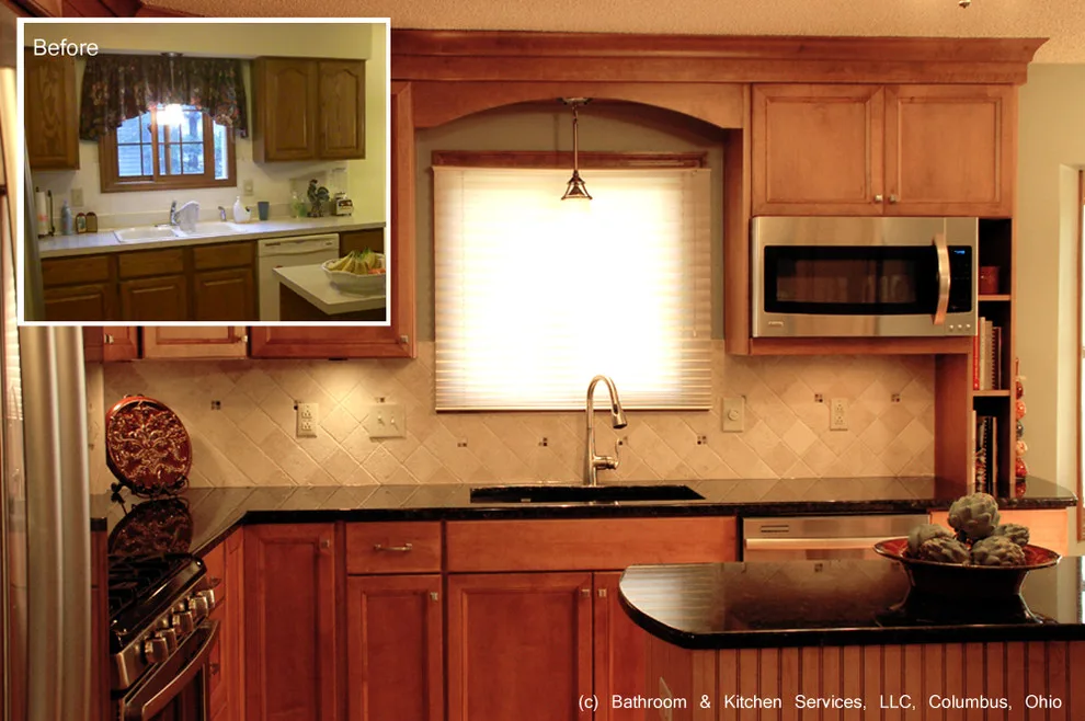 Cozy Transitional Kitchen by Bathroom And Kitchen Services, LLC - Photo 3