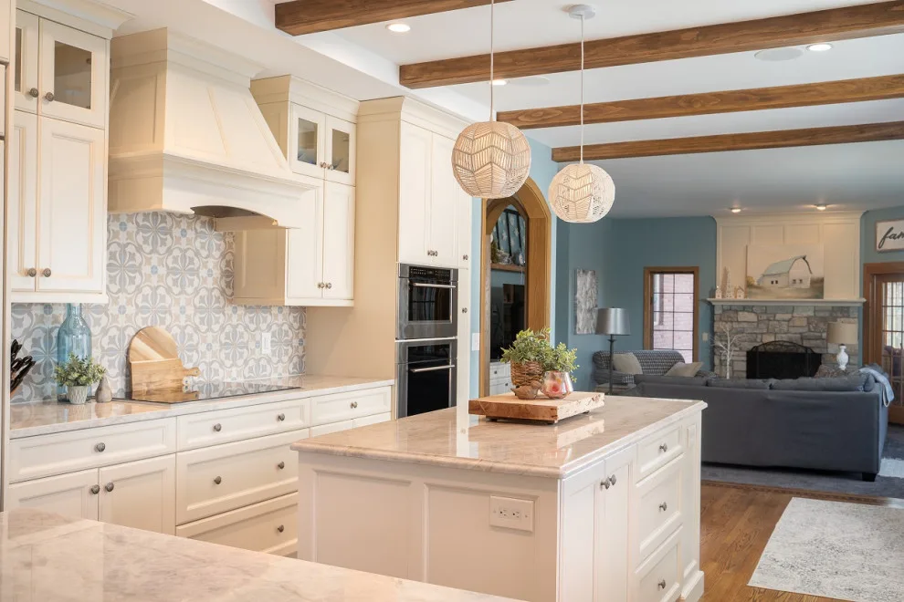 Cozy White Kitchen by Sawhill Kitchens - Photo 3