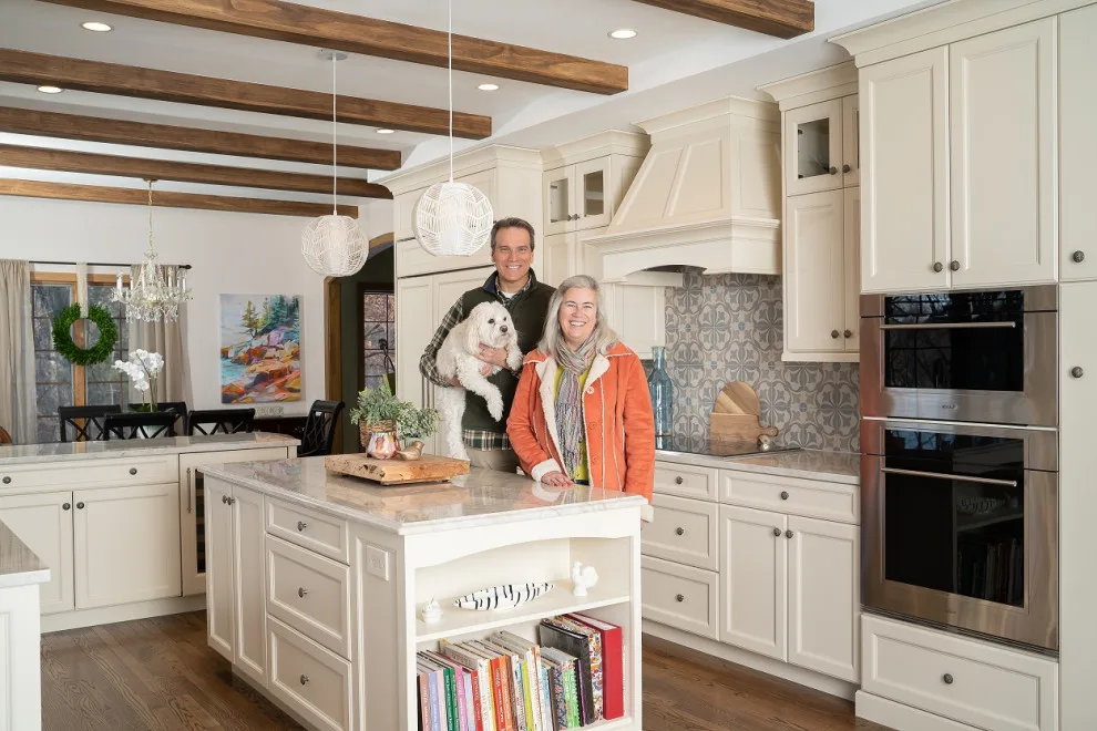 Cozy White Kitchen by Sawhill Kitchens - Photo 2