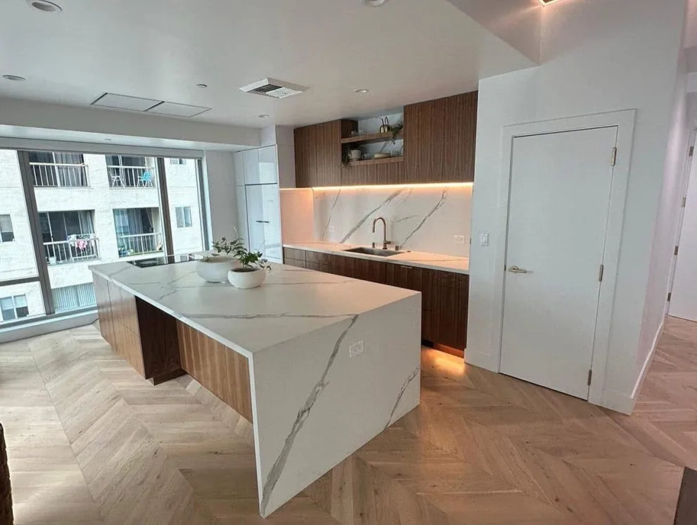 Cozy Timber Kitchen by Flat Rate Remodeling, Inc. - Photo 3