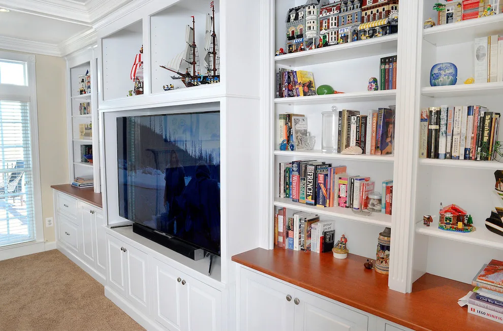 Warrenton, VA Family Space Featuring Coffered Ceiling by Home Sweet Home Improvements LLC - Photo 7