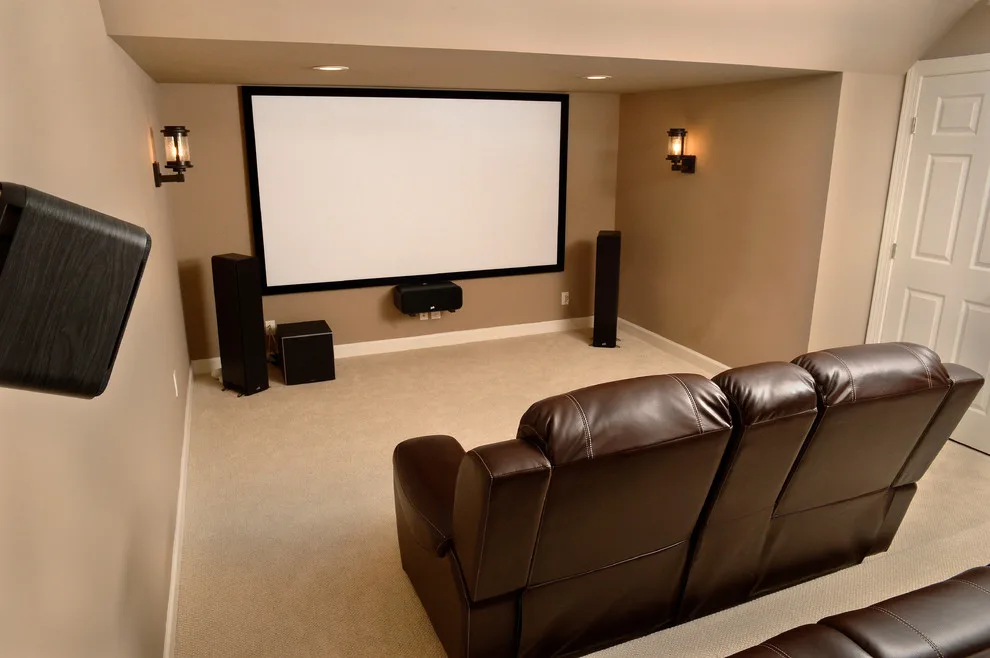 Warrenton, VA Completed Basement with Home Theater by Home Sweet Home Improvements LLC - Photo 8