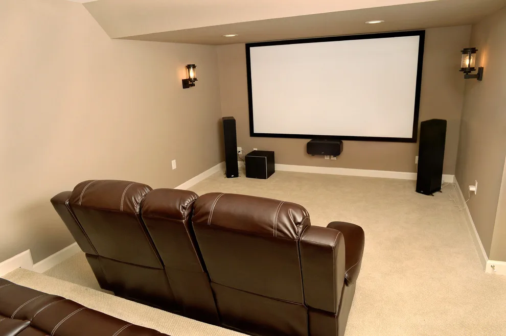 Warrenton, VA Completed Basement with Home Theater by Home Sweet Home Improvements LLC - Photo 4