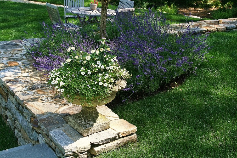Stone Country Manor - New Canaan,CT by Elise Landscapes & Nursery, LLC - Photo 3