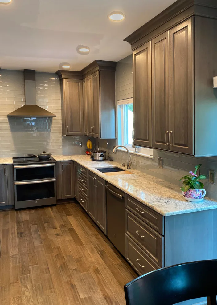 Grey Kitchen in Waterford by Cabinet Creations, Inc. - Photo 6