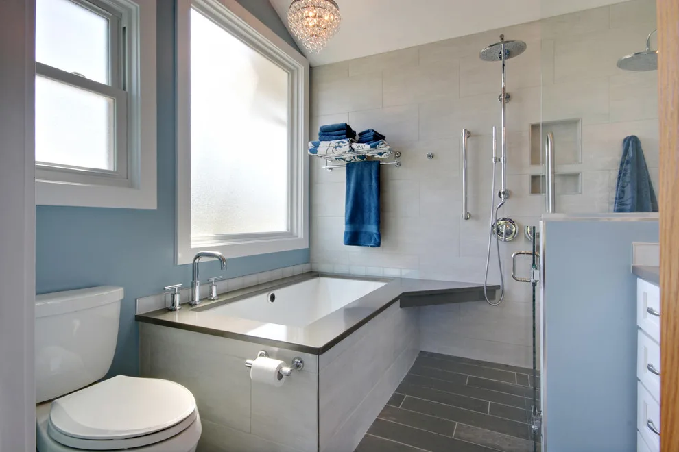Wayland Bathroom Renovation by DreamMaker Bath & Kitchen Of Greater Grand Rapids - Photo 12