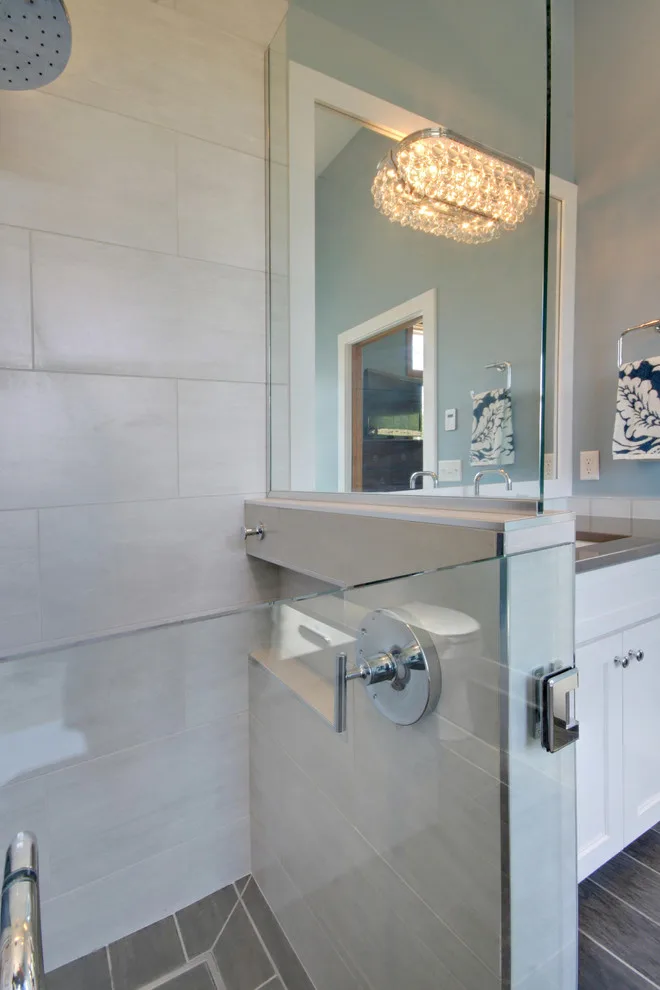 Wayland Bathroom Renovation by DreamMaker Bath & Kitchen Of Greater Grand Rapids - Photo 16