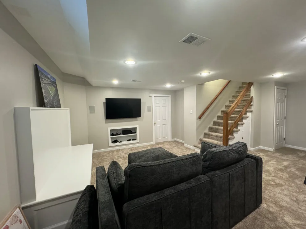 Basement Renovation in Wayne, PA by Majestic Home Renovations - Photo 2