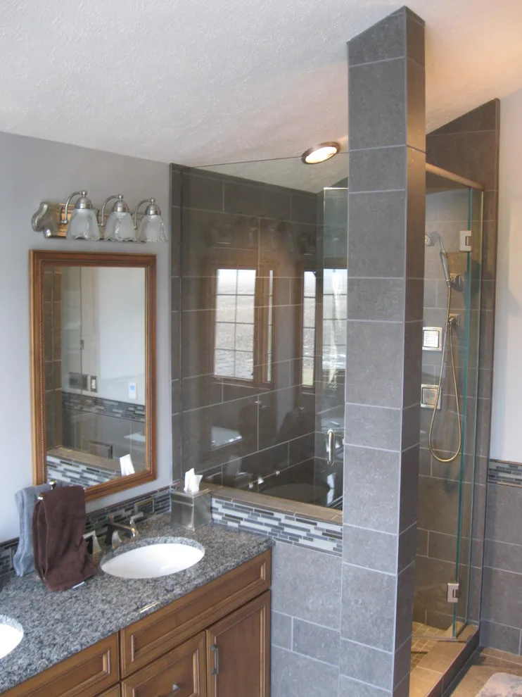 Mishawaka Main Bathroom Remodel by Kitchens Etc Inc. - Photo 4