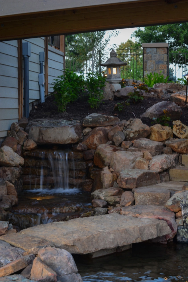Lakeside Entertainment Space and Water Feature by Breaking Ground - Photo 61