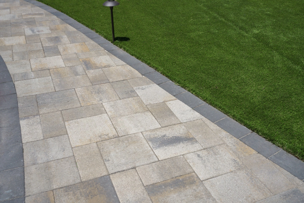 Modern Outdoor Pavers & Turf by Empire Pavers Corp. - Photo 3
