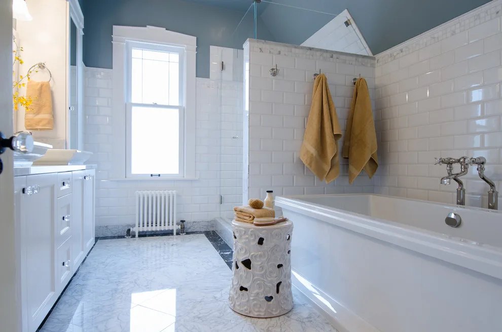 West Seattle 1908 Bathroom - Award-Winning Design by Potter Construction Inc - Photo 6
