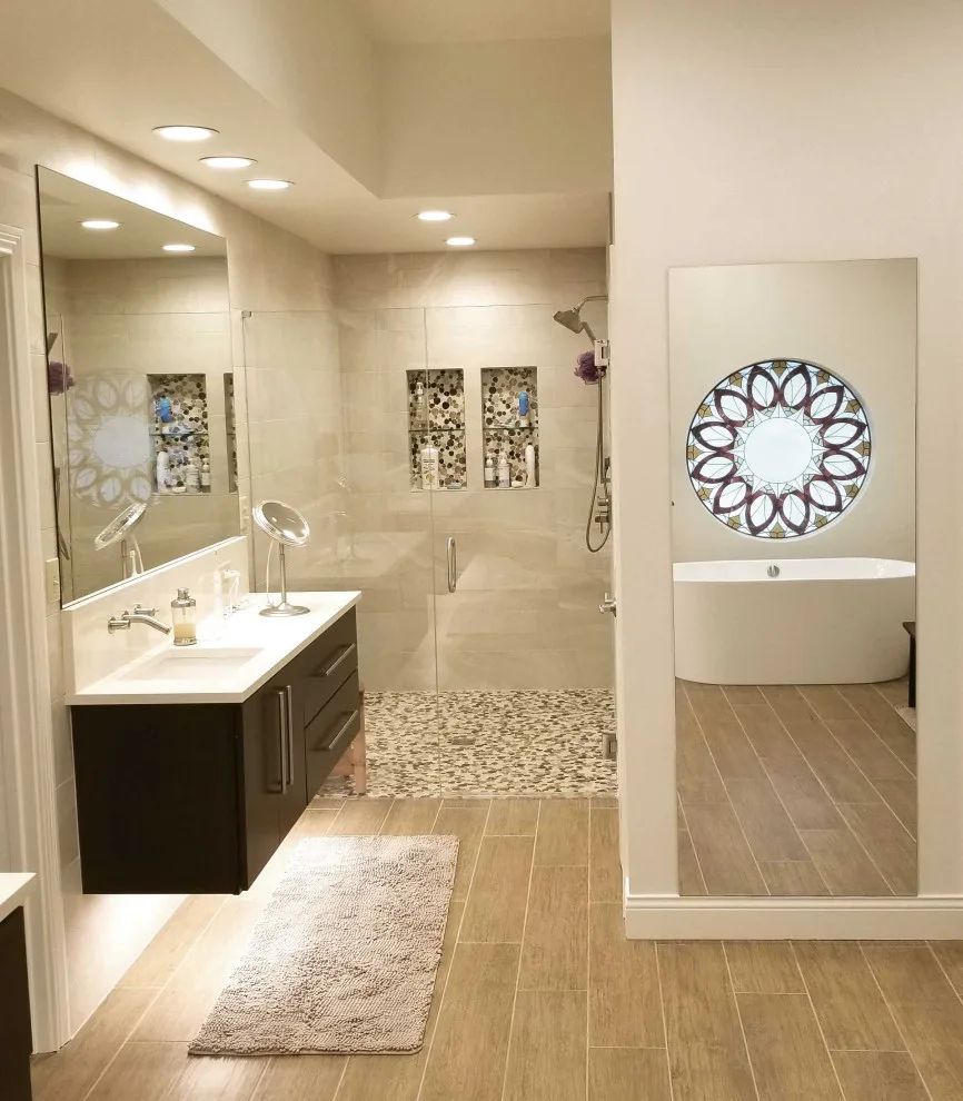Westchester Spa Restroom by Jim Carver & Sons Home Improvements - Photo 3