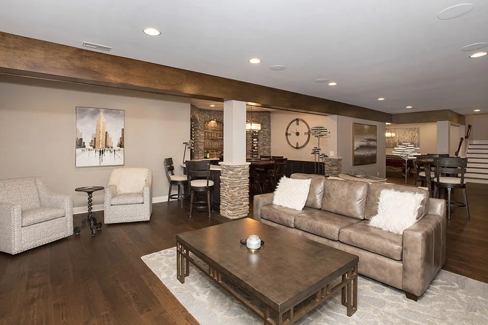 Western Hills Basement Renovation by Neal's Design Remodel - Photo 6