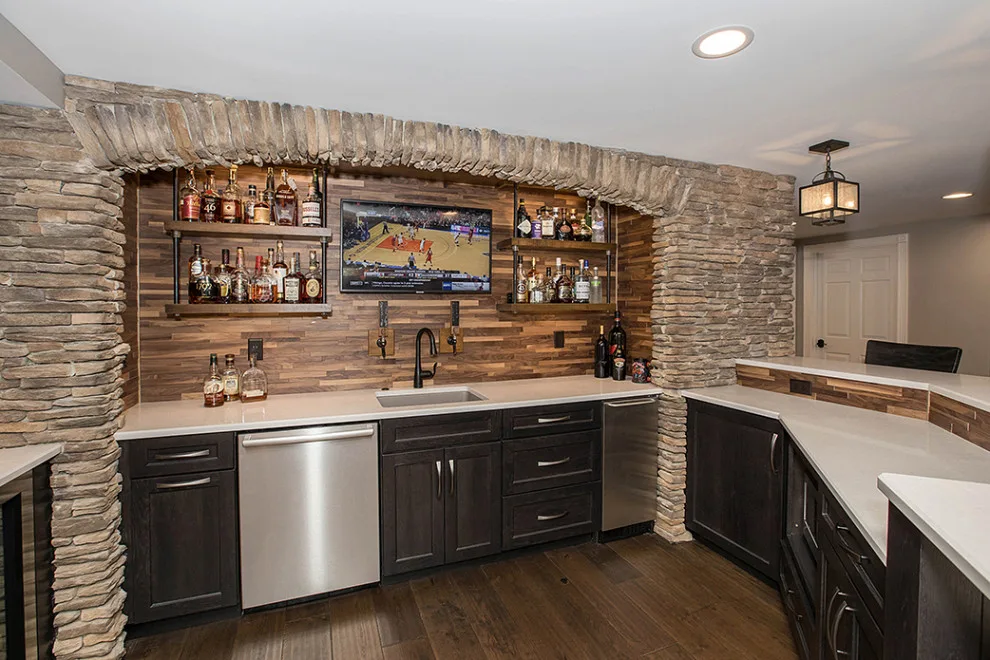 Western Hills Basement Renovation by Neal's Design Remodel - Photo 28